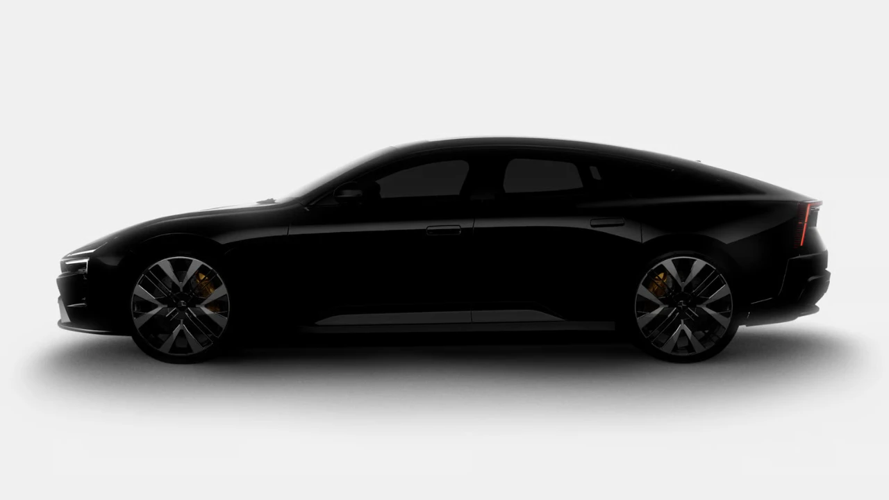 Polestar 5 Zijprofiel Onthult 748 PK Fastback Ontwerp Komend 2025