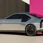 Skoda 110R Concept Zijprofiel - Modern Fastback Elektrisch Coupé