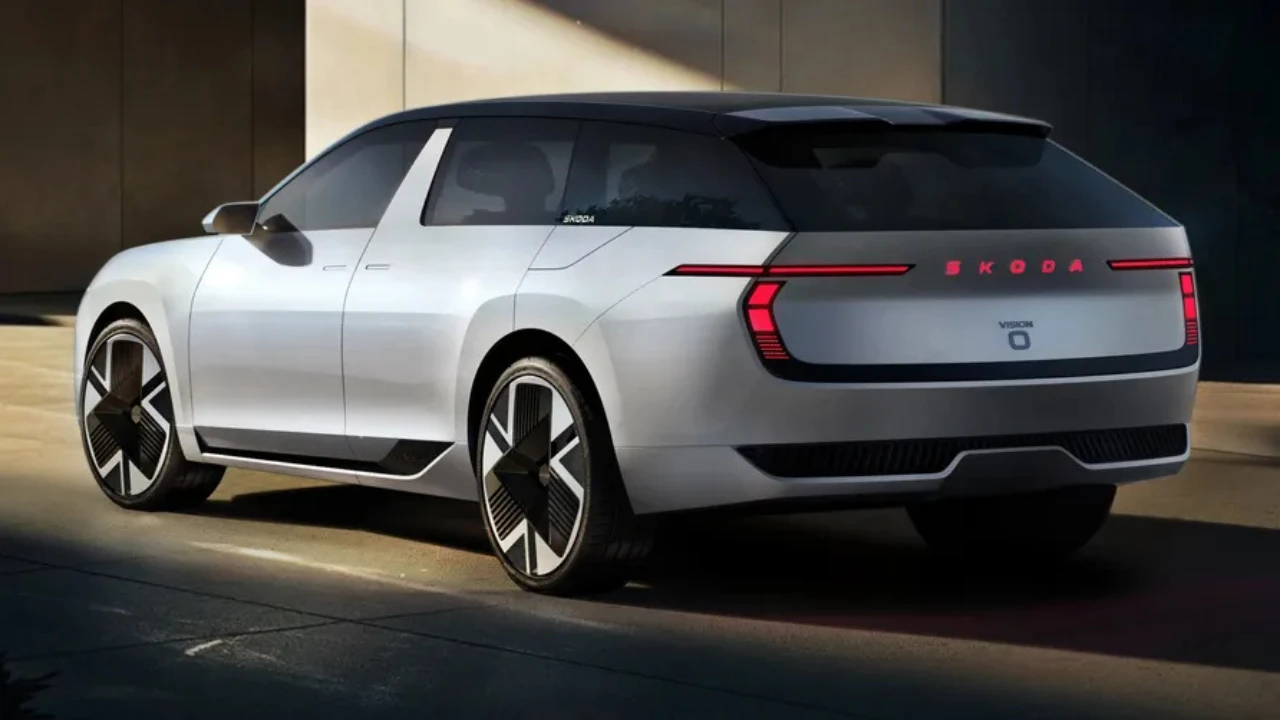 Skoda Vision O Achterontwerp - T-Vormige LED-Achterlichten