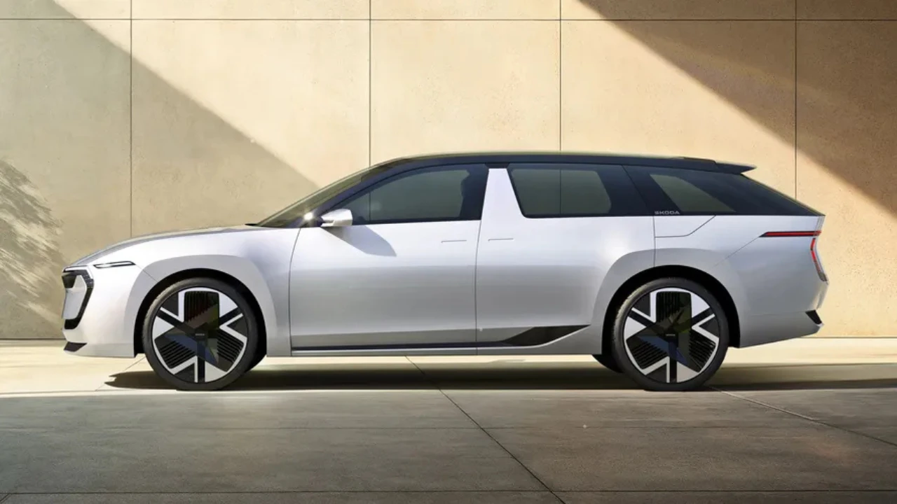 Skoda Vision O Zijaanzicht - Concept Achterdeuren Ontwerp