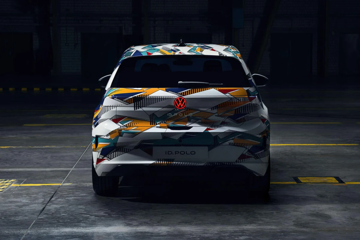 Volkswagen ID Polo 2026 Achteraanzicht Studio Fotografie