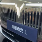 Voyah Passion L Chromen Grille Detail met Merklogo