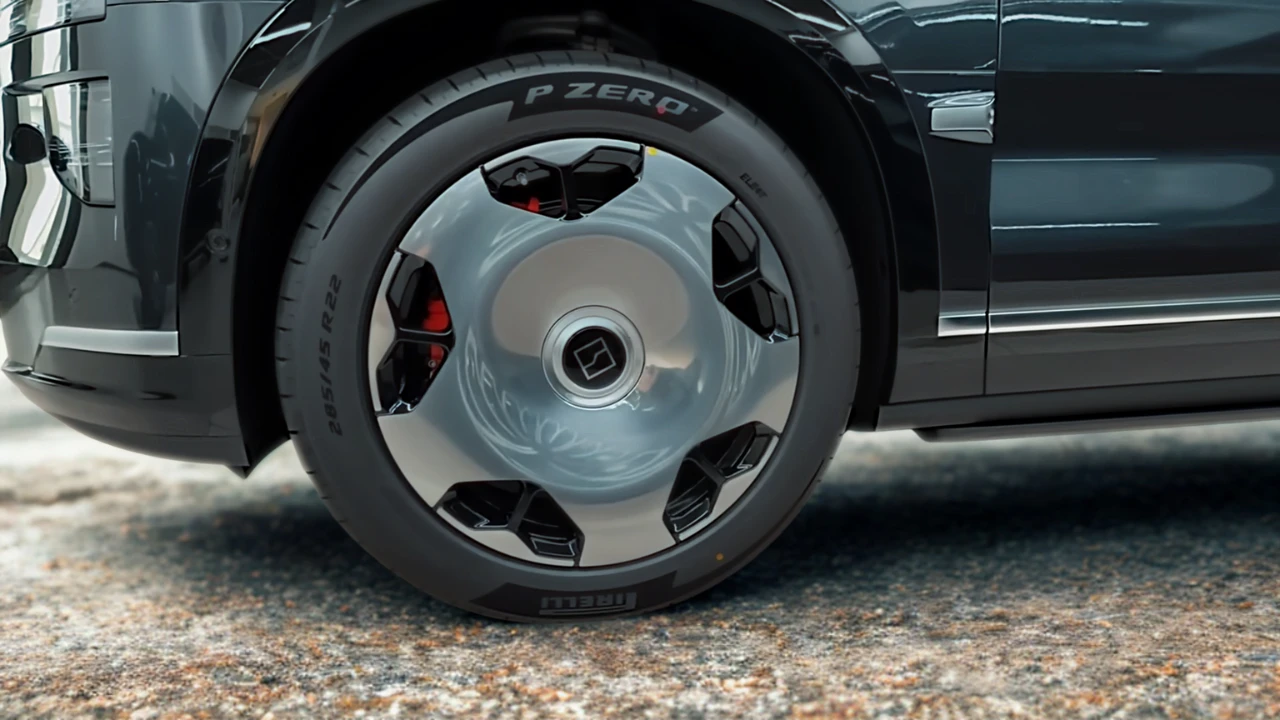 Zeekr 9X 22-Inch Wielontwerp met Performance Remmen