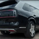 Zeekr 9X Achteraanzicht met Ring Star Diamond Achterlicht