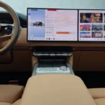 Zeekr 9X Interieur met Dubbele 16-Inch Displayschermen