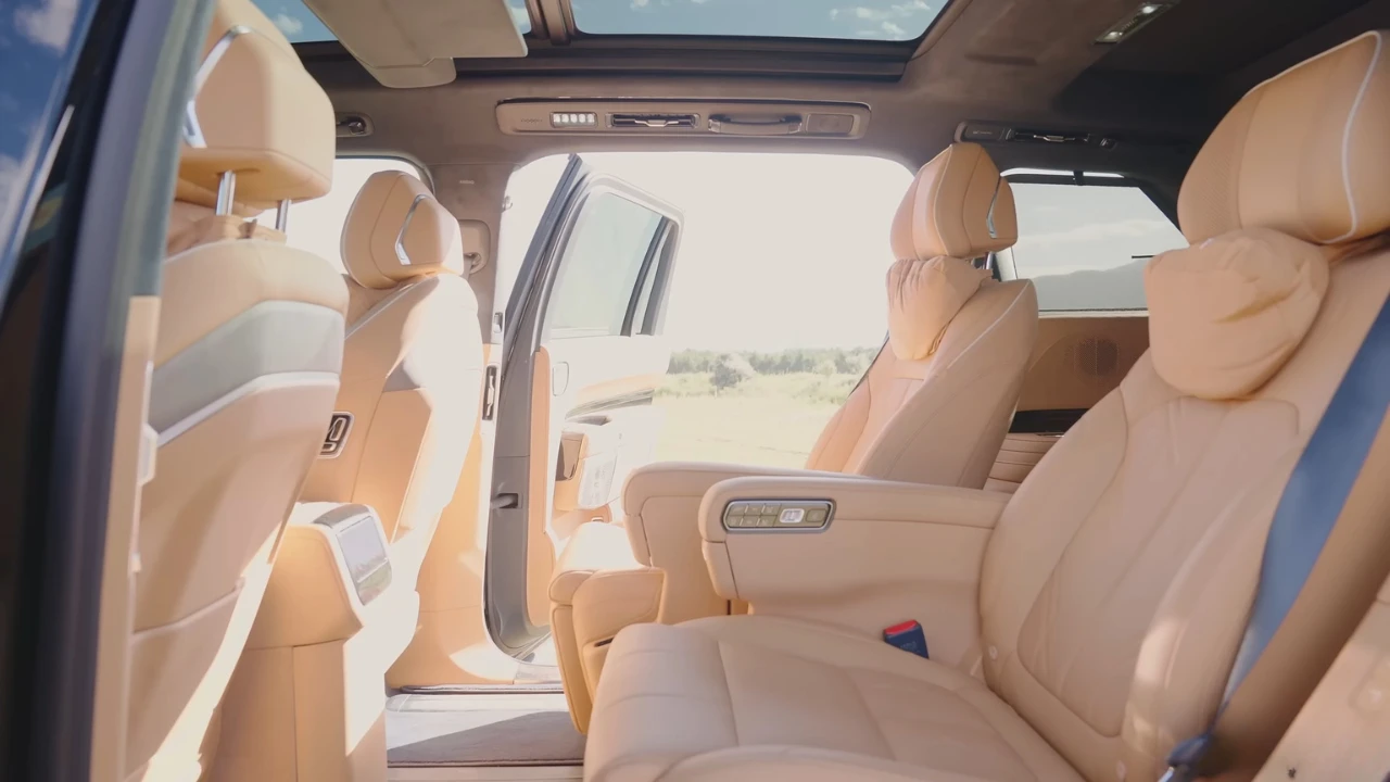 Zeekr 9X Luxueuze Tweede Rij Captain's Chairs