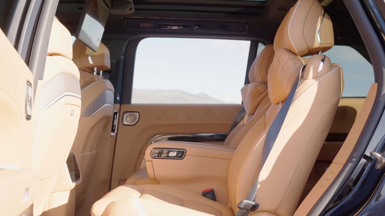 Zeekr 9X Tweede Rij Executive Zitconfiguratie