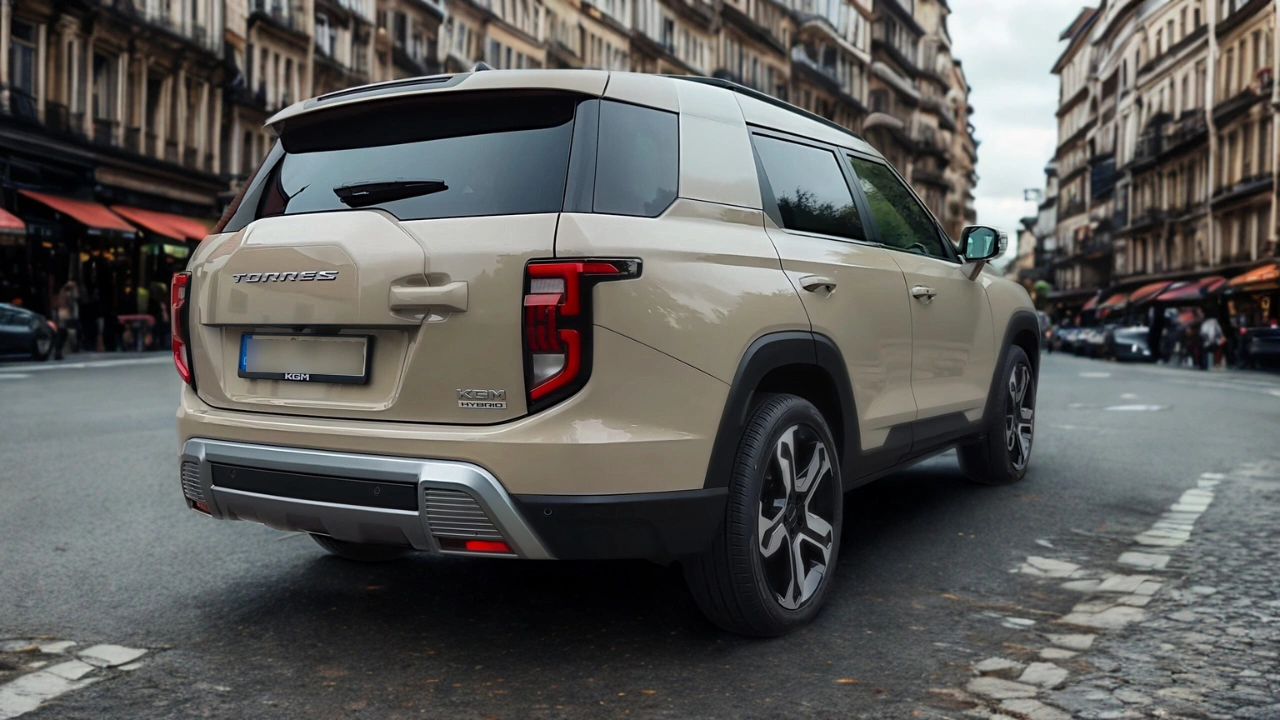 2025 KGM Torres Hybrid - Drieklwart Achteraanzicht