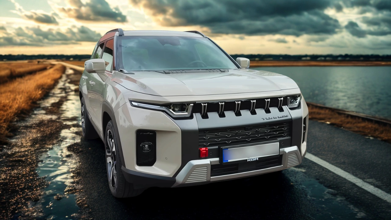 2025 KGM Torres Hybrid - Drieklwart Vooraanzicht