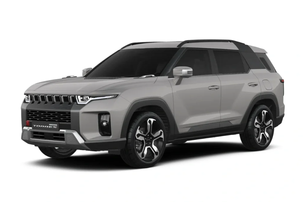 2025 KGM Torres Hybrid Latte Greige kleur