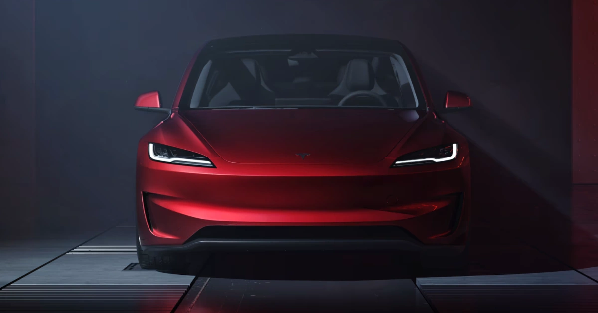 2025 Tesla Model 3 Met 750km Bereik en Nieuwe Batterijtechnologie