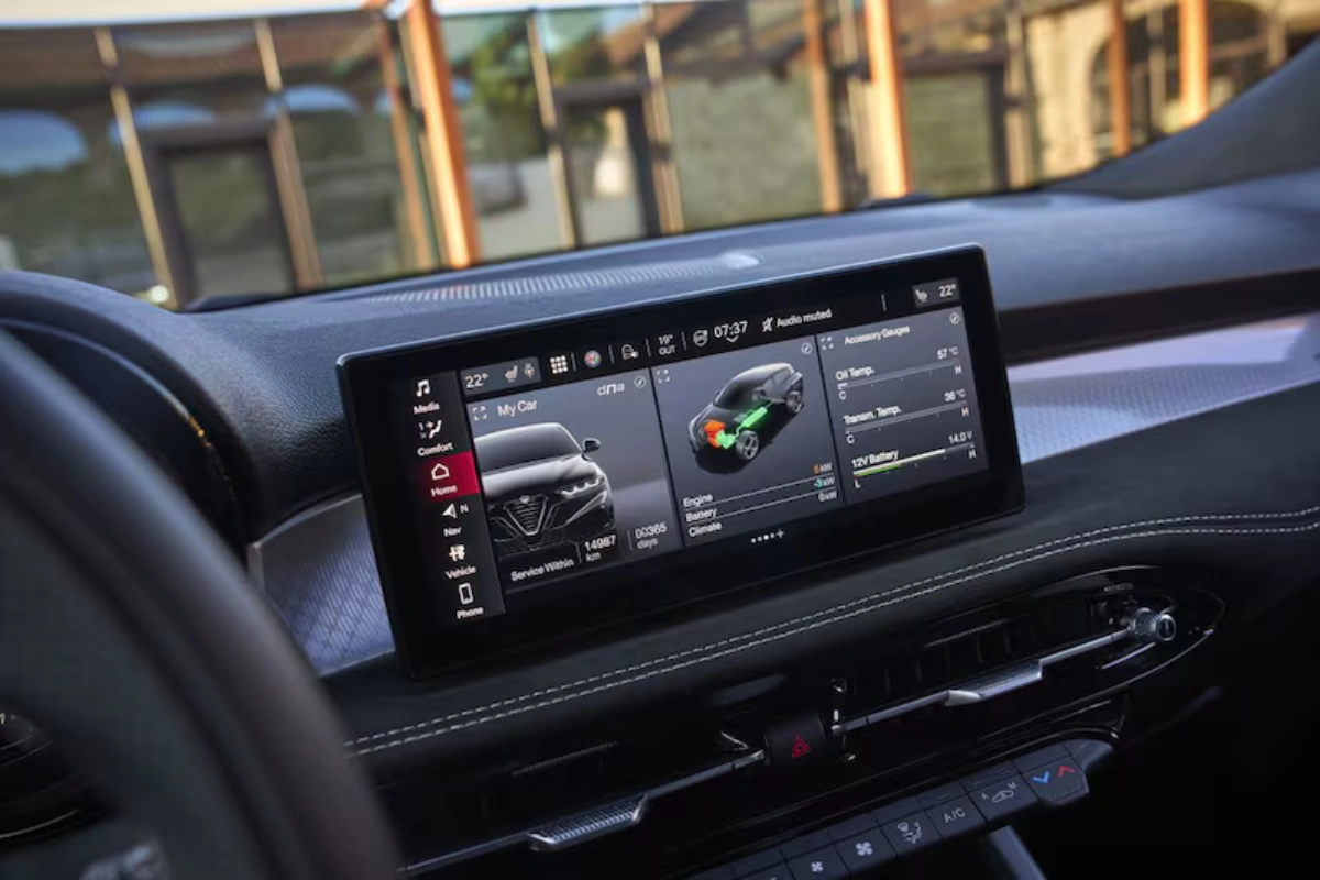 2026 Alfa Romeo Tonale 10,25-inch Infotainment Systeem Display