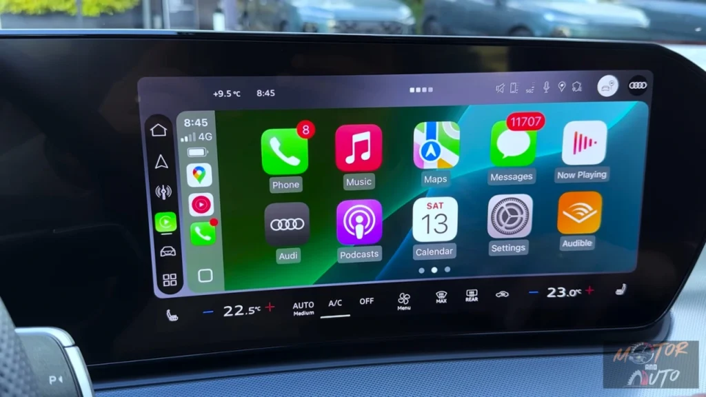 2026 Audi Q3 Centraal Display met Apple CarPlay Integratie