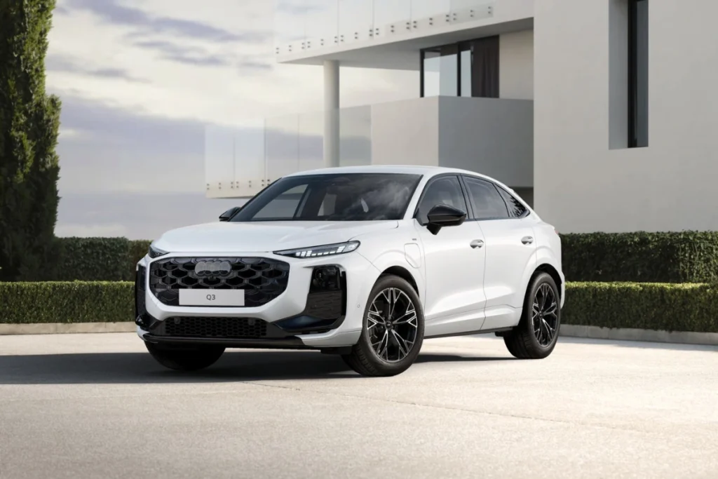 2026 Audi Q3 Gletsjerwit metallic kleur