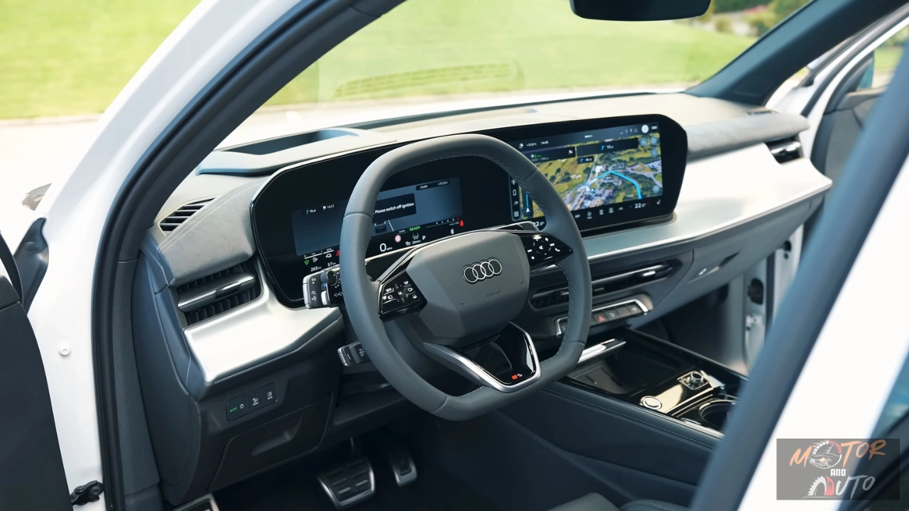 2026 Audi Q3 Interieur Dashboard met Gebogen Digitaal Display