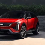 2026 Cadillac Optiq voorkant ontwerp