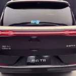 2026 Chery Fulwin T11 EREV Achterkant Ruitpatroon LED-Achterlicht Detail