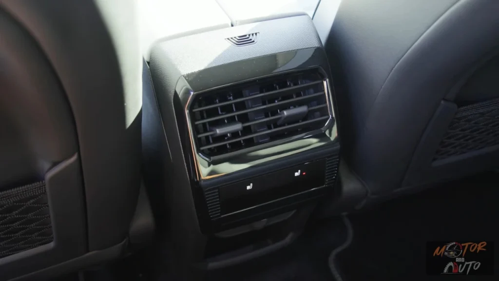 2026 Citroën C5 Aircross Achterklimaatregeling en achterbankverwarming