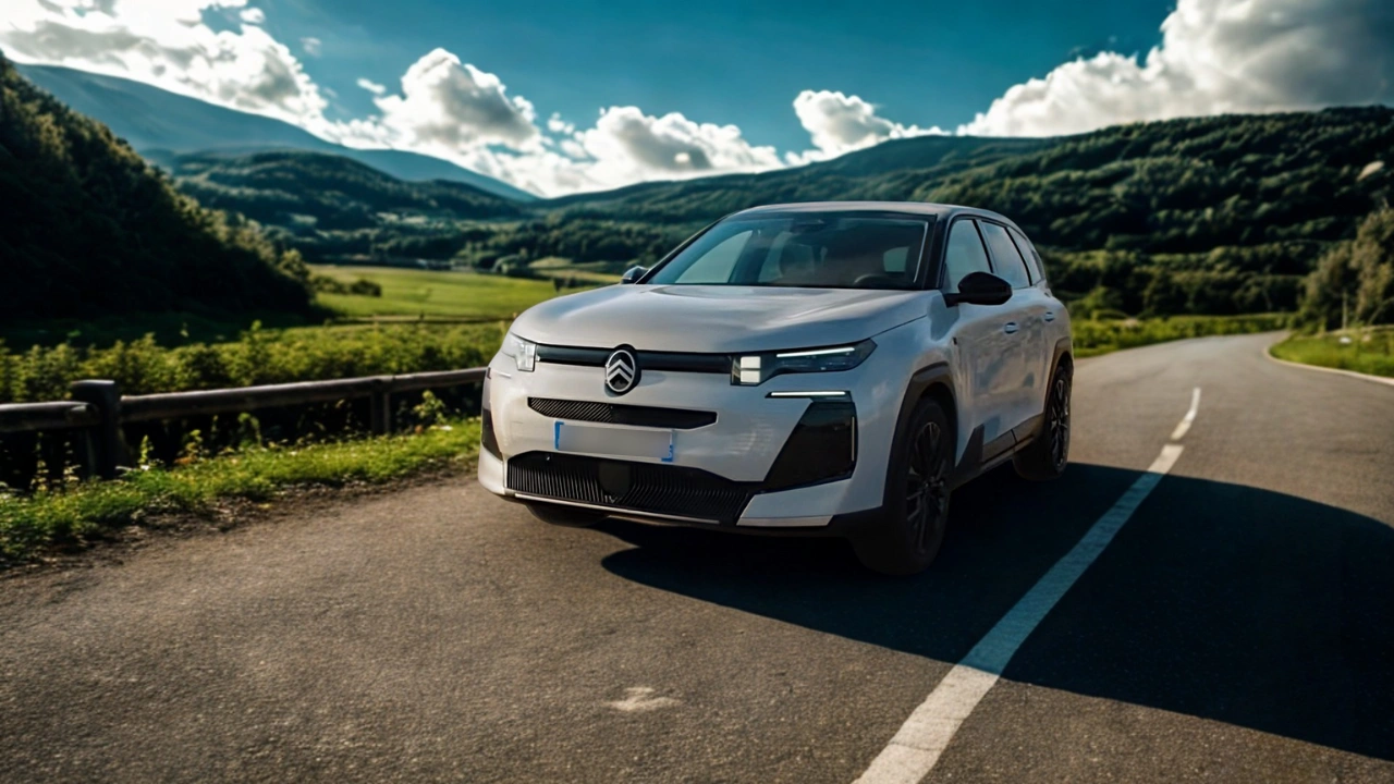 2026 Citroën C5 Aircross Vooraanzicht Rijdend