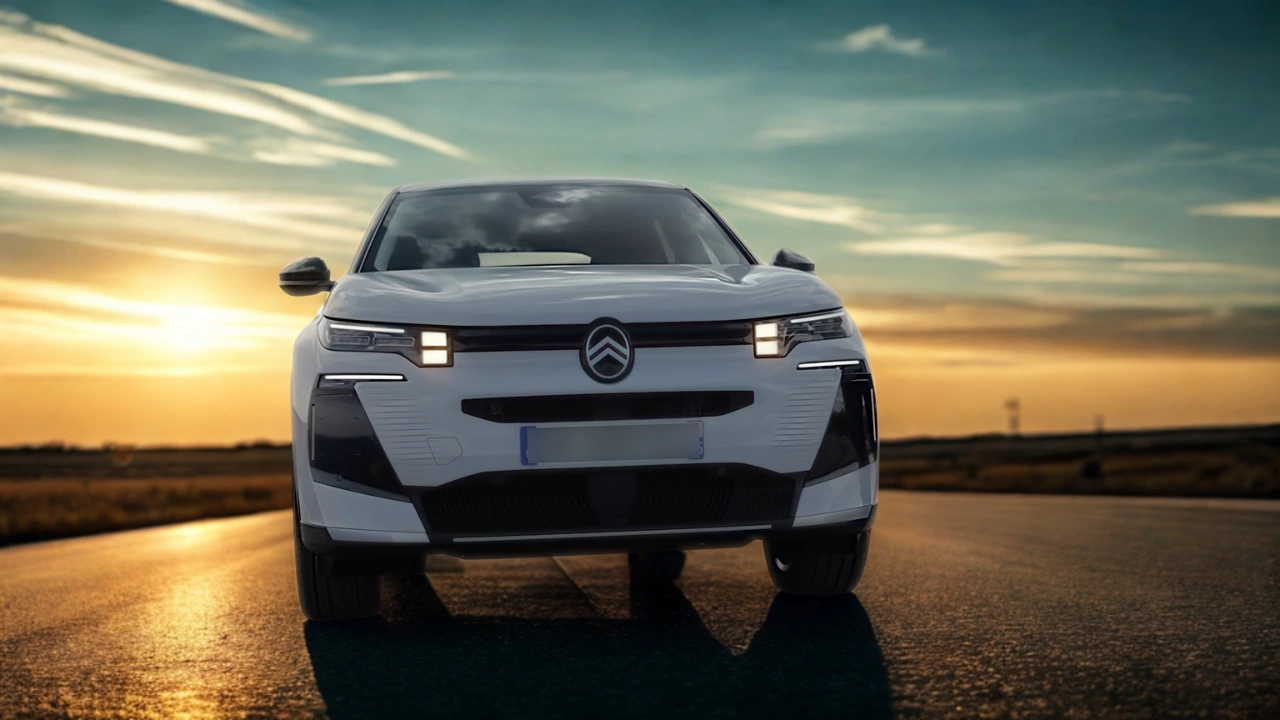 2026 Citroën C5 Aircross Vooraanzicht met LED-Koplampen en Driepunts Lichtsignatuur