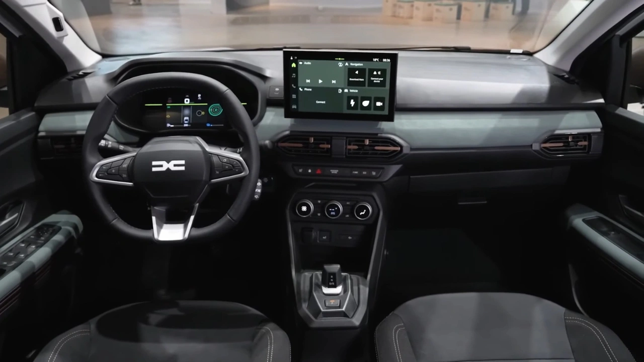 2026 Dacia Jogger Interieur - 10-Inch Scherm en Hybrid 155-Technologie