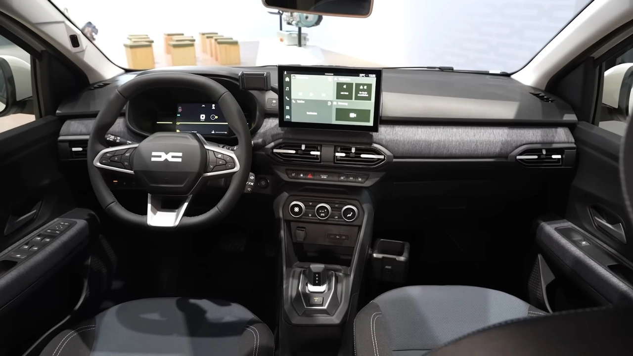 2026 Dacia Sandero Interieur - 10-Inch Touchscreen en Modern Cabineontwerp