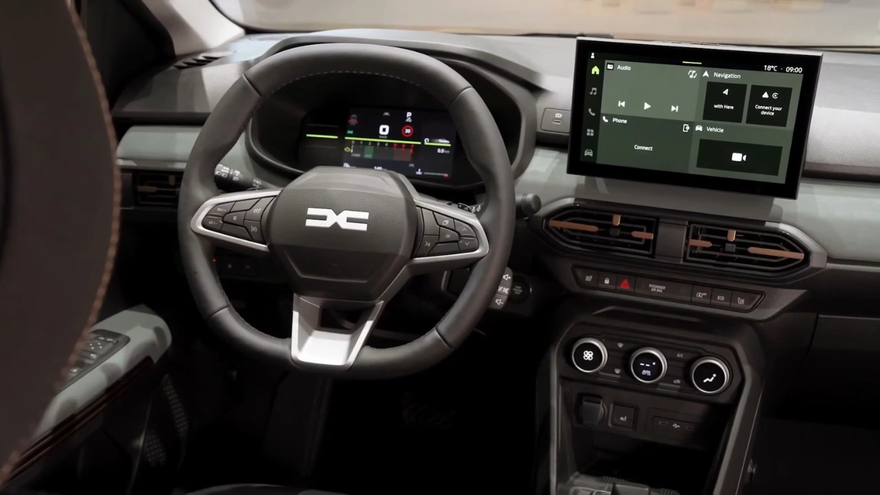 2026 Dacia Sandero Stepway Bestuurdersaanzicht - Ergonomisch Dashboard-Indeling