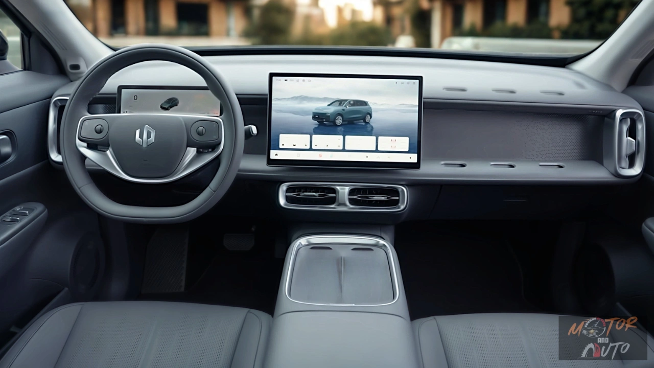 Modern dashboard van de 2026 Leapmotor B10