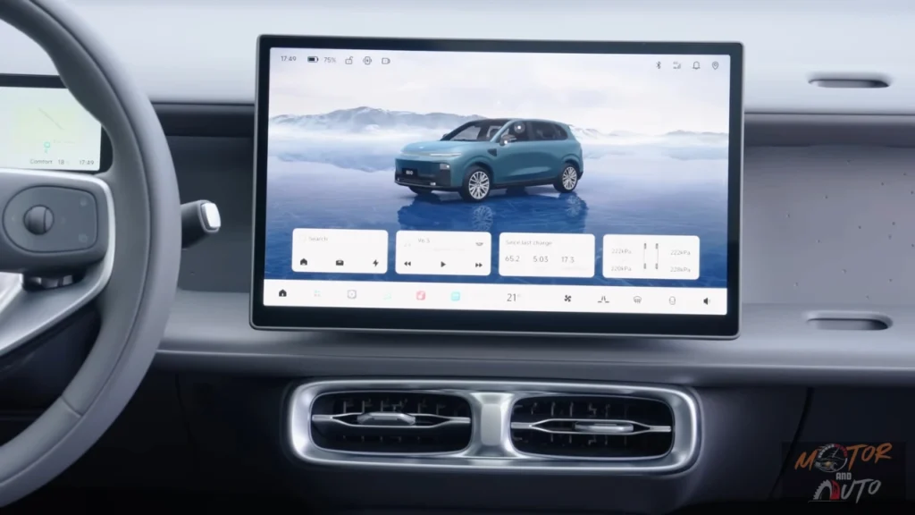 2026 Leapmotor B10 Infotainment Display Detail