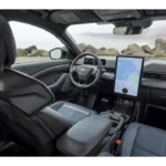 2026 Mustang Mach-E California Special Interieur - Navy Pier Bekleding en 15,5 Display