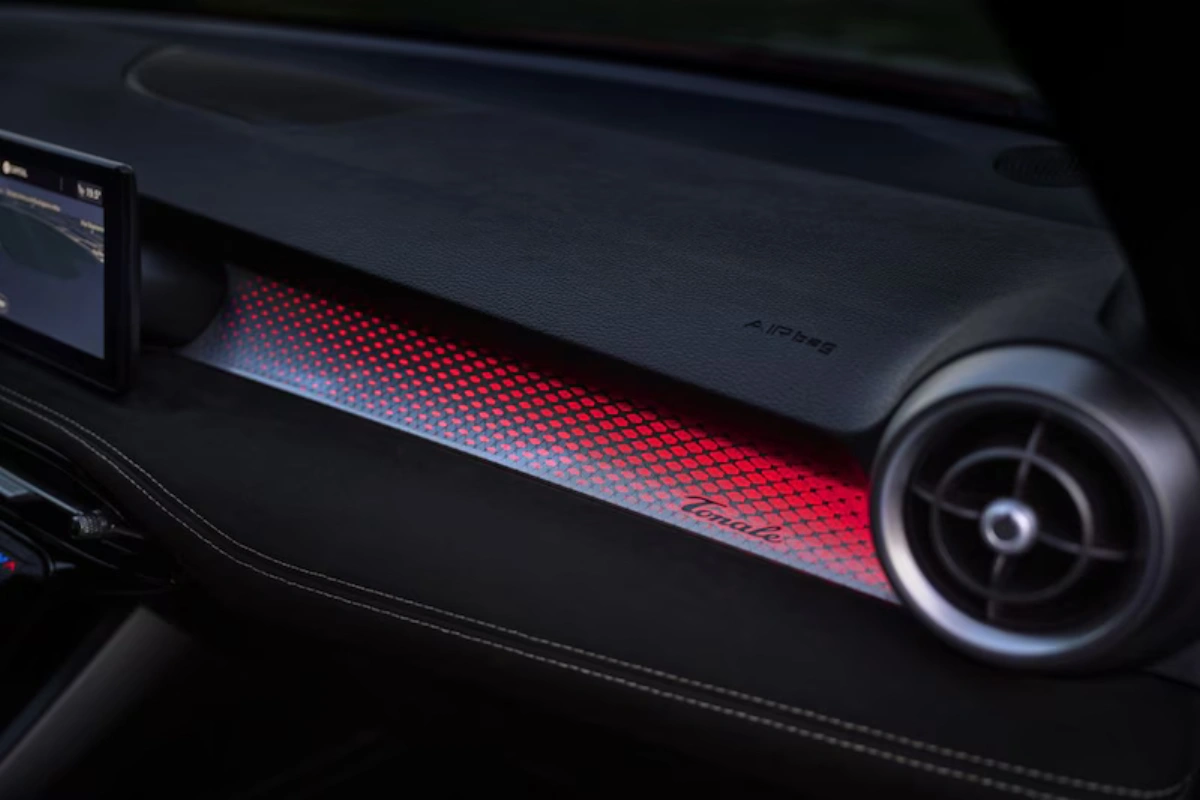 Alfa Romeo Tonale 2026 Dashboard Omgevingsverlichting Detail