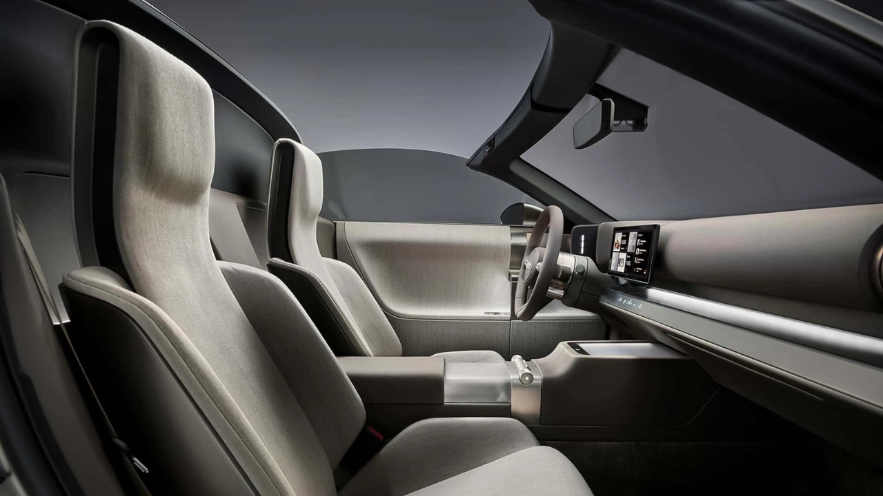 Audi Concept C Interieur Premium Stoelen met Open Targa-Dakconfiguratie