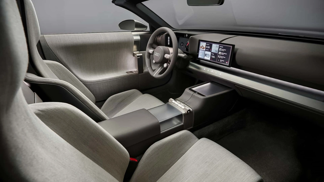 Audi Concept C Interieur met Radicale Eenvoud en Verlegen Tech Filosofie