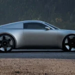 Audi Concept C Zijaanzicht met Elektrisch Uitschuifbaar Hardtop-ontwerp