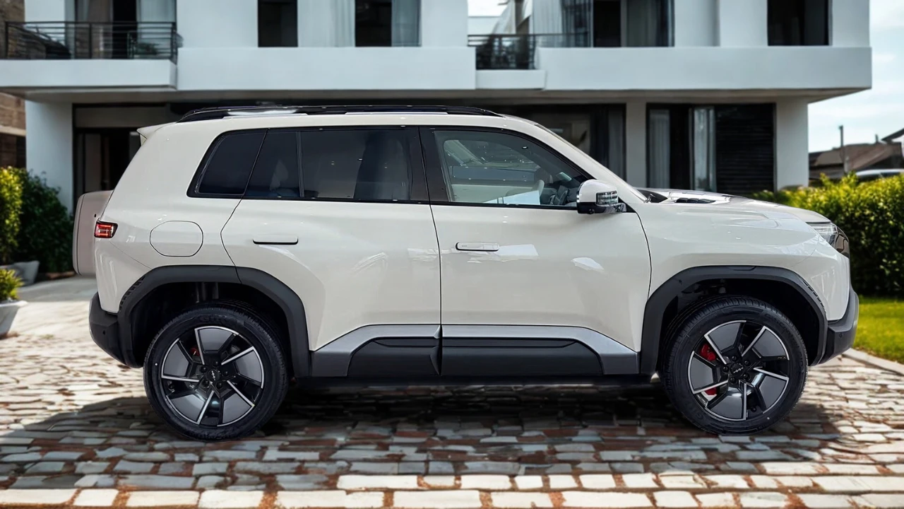 BYD Fang Cheng Bao Tai 3 Compleet Zijprofiel