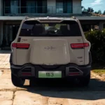 BYD Fang Cheng Bao Tai 3 Direct Achteraanzicht met Flying Wing Gereedschapskist