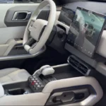BYD Fang Cheng Bao Tai 3 Interieur Dashboard met Groot Touchscreen