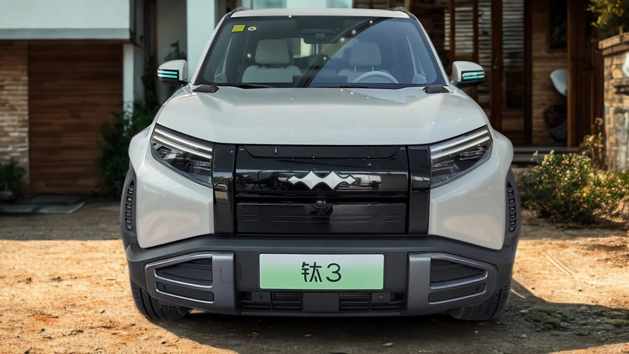 BYD Fang Cheng Bao Tai 3 Voorkant Exterieur Ontwerp