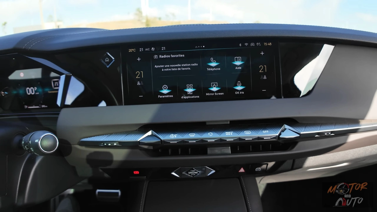 DS No. 4 DS IRIS SYSTEM Volledig Menu Interface