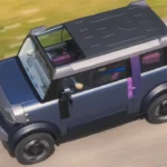 Dacia Hipster Concept Bovenaanzicht met Compacte 3-Meter Voetafdruk en Interieur Indeling