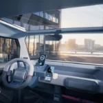 Dacia Hipster Concept Interieur met Minimalistisch Dashboard en Smartphone Integratie