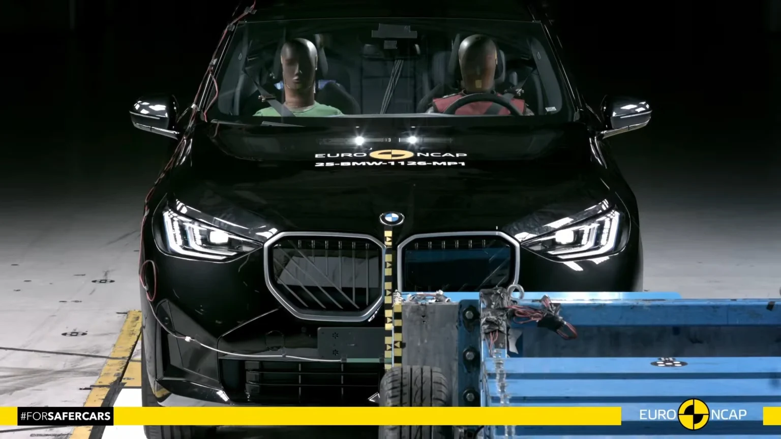 Euro NCAP-crash- en veiligheidstests van de BMW X3 2025