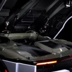 Ferrari SC40 Motorruimte - Carbon-Kevlar en V6 Hybride