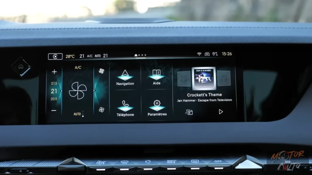 Het 10-inch DS IRIS SYSTEM touchscreen van de DS No. 4