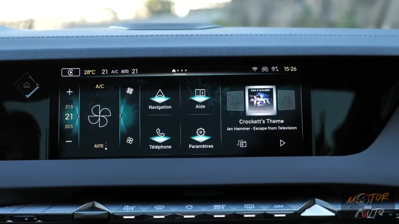 Het 10-inch DS IRIS SYSTEM touchscreen van de DS No. 4