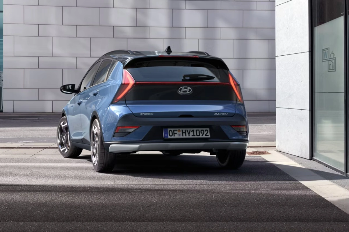 Hyundai Bayon 2025 Achterdesign