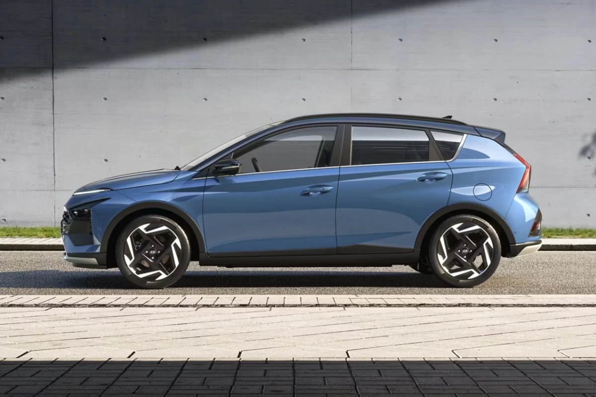 Hyundai Bayon 2025 Compleet Zijprofiel