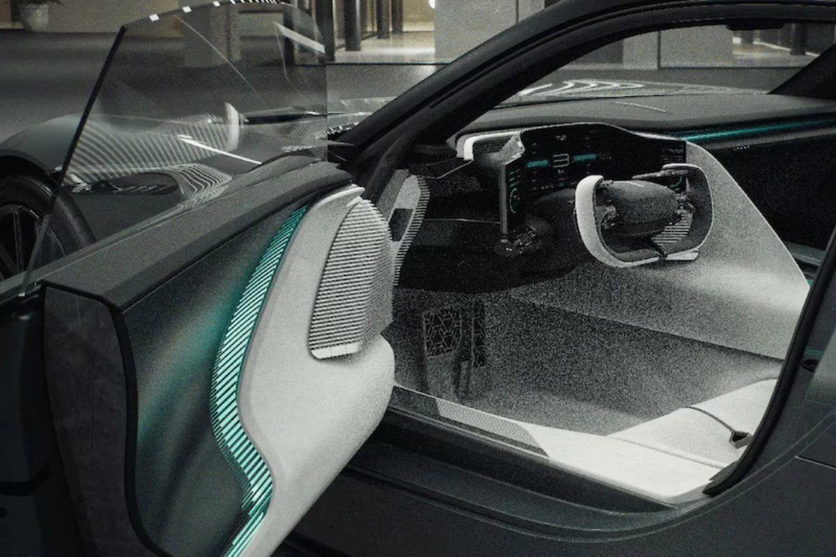 Lexus Sport Concept Interieur Toegangsweergave met Deur Open