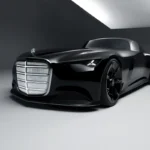 Mercedes-Benz Vision Iconic Vooraanzicht met Iconische Verlichte Grille