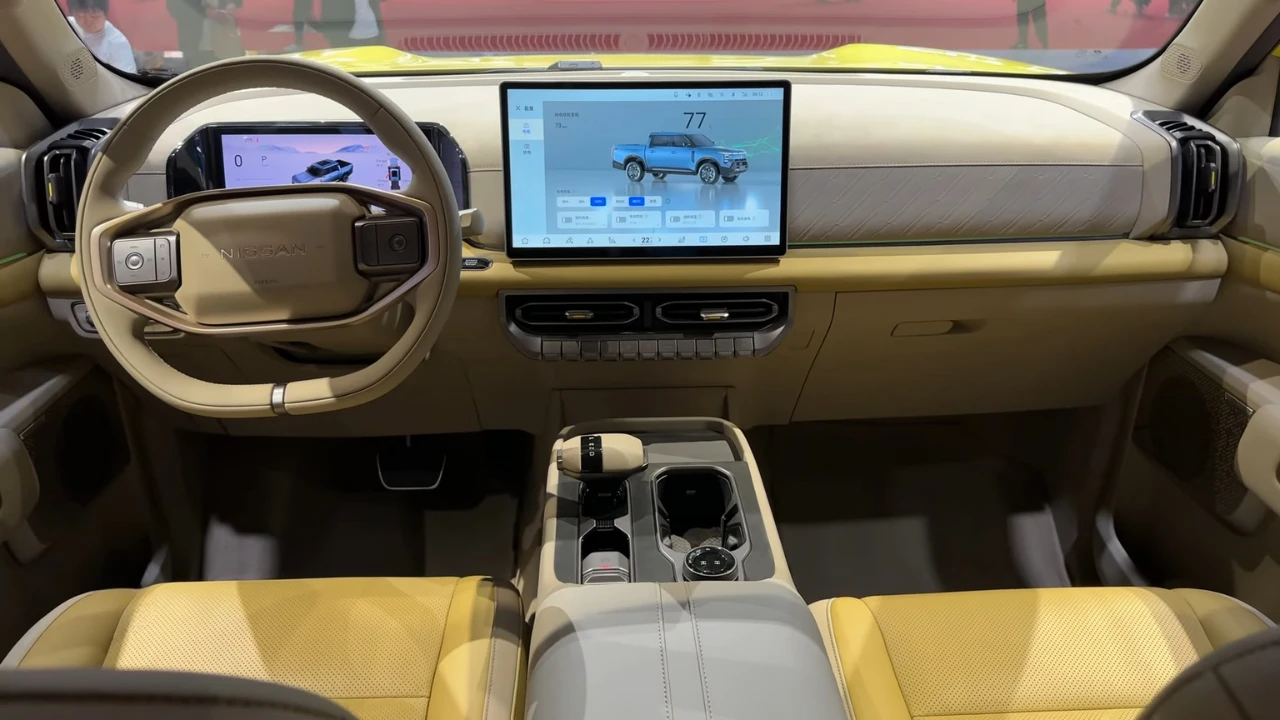 Nissan Frontier Pro PHEV Dashboard